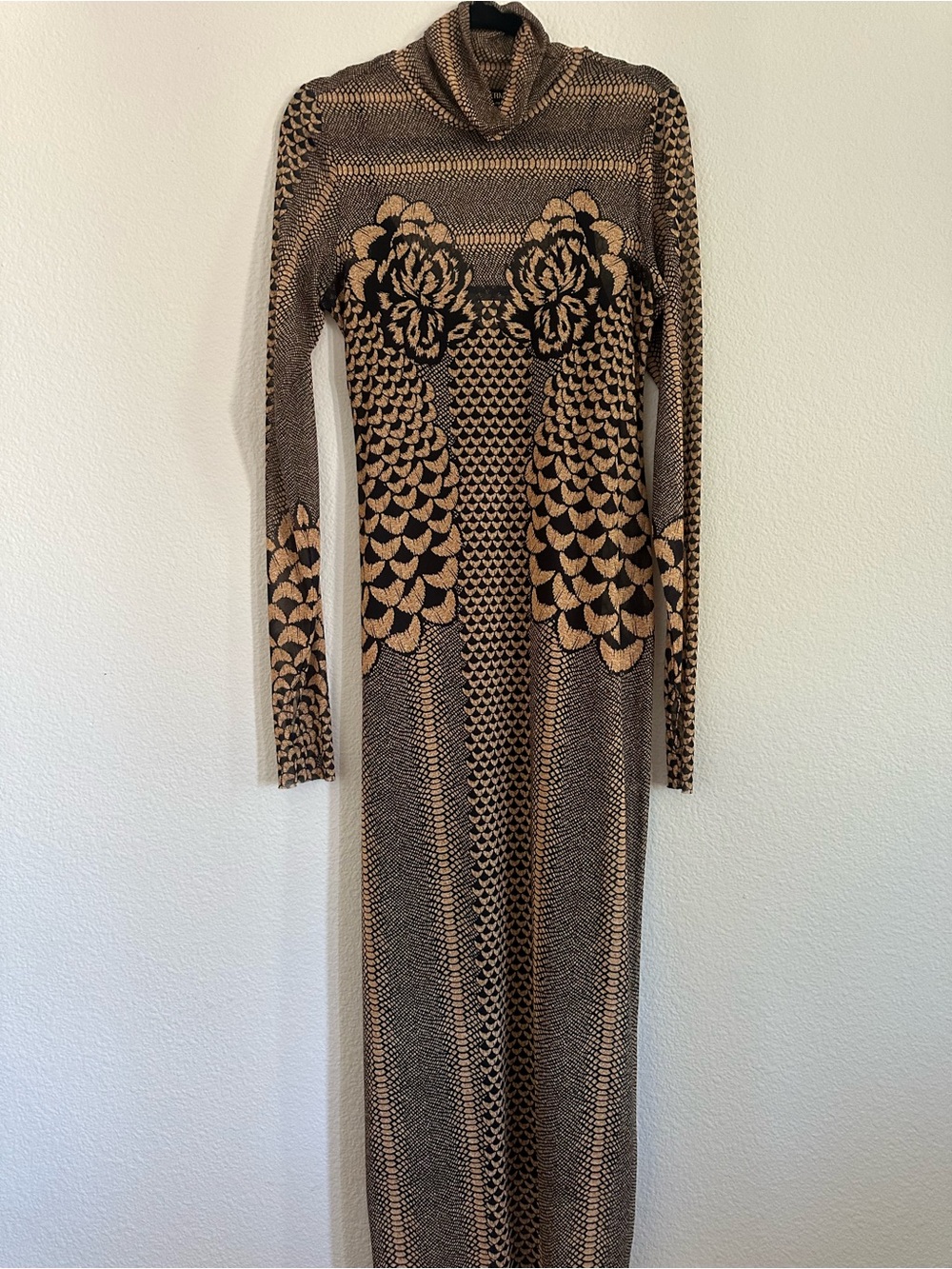 AFRM Mesh Midi Dress